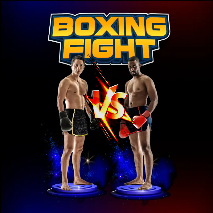 boxing poster design template becbbeadccbfc screen